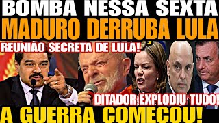 A GUERRA COMEÇ0U MADUR0 DERRUBA LULA DITADOR EXPLODIU TUDO REUNIÃO SECRETA DE LULA VAZOU E PT [upl. by Mateo]