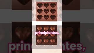 🍬 Bombones de Chocolate I Moldes de Silicona 🍬 shortsvideo [upl. by Nodarse909]