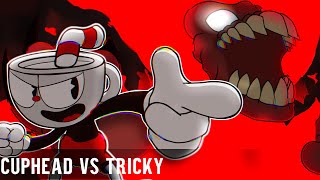 CUPHEAD VS TRICKY BOSS BATTLE ANIMATION [upl. by Kaitlin151]