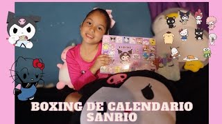 Unboxing de calendario SANRIO [upl. by Yren752]