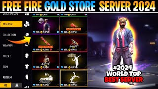 BEST GOLD SERVER OF FREE FIRE IN 2024 😱😍  FREE FIRE CHINA TAIWAN JAPAN SERVER  GARENA FREE FIRE [upl. by Swihart]