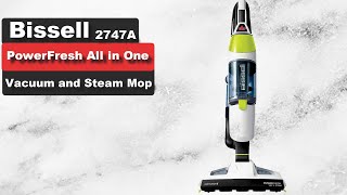 BEST Vacuum Cleaner  Bissell 2747A PowerFresh All in One Vacuum and Steam Mop [upl. by Ayenat]