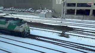 GO Transit F59PH in Downtown Toronto [upl. by Macnamara774]