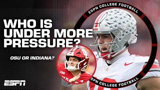 Is there more pressure on Ohio State or Indiana in Week 13 👀  Rankings Reaction [upl. by Yedok721]