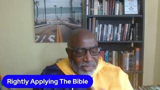 The Pastor J Podcast quotRightly Applying The Biblequot [upl. by Imas]