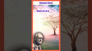 Hermann Hesse  Wenn wir jemanden hassen… HermannHesse Zitate Siddharta [upl. by Atteynot]