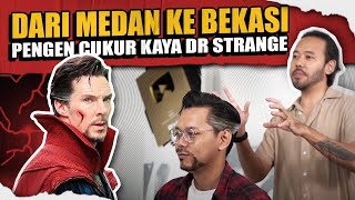 CUKUR GAYA RAMBUT DR STRANGE GIMANA HASILNYA [upl. by Sellig651]