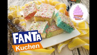 Bunter Fantakuchen  backen mit Kinder  Kindergeburtstagskuchen  Inas Backwelt [upl. by Lamok135]