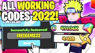 NEW ALL WORKING CODES FOR ANIME RACE CLICKER IN 2022 ROBLOX ANIME RACE CLICKER CODES [upl. by Hulton189]