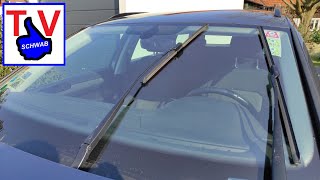 VW Passat Scheibenwischer Servicestellung  Volkswagen windscreen wiper service position tutorial [upl. by Ertnod891]