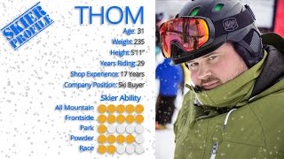 Thoms ReviewSalomon QST 92 Skis 2017Skiscom [upl. by Alludba]