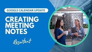 How to Create Meeting Notes In Google Calendar [upl. by Valeria]