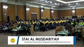 WISUDA KE XIX  STAI AL MUSDARIYAH [upl. by Hafinah870]