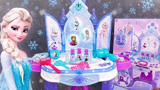 Satisfying with Unboxing Disney Frozen Elsa Magical Beauty Playset Kitchen Set Review Toys ASMR [upl. by Koziel]