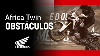 Honda Africa Twin Obstáculos [upl. by Eseekram]