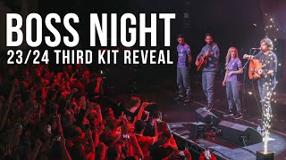 THIRD KIT REVEAL Alisson Szoboszlai amp Kearns surprise fans at BOSS Night [upl. by Petuu]