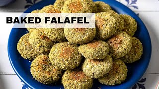 How To Make Falafel  Falafel Recipe Baked Falafel [upl. by Anihc641]