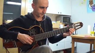 the end the doors Apocalypse Now guitar fingerstyle  free tab [upl. by Aseneg]