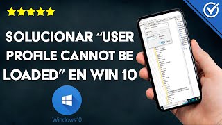 ¿Cómo solucionar user profile cannot be loaded WINDOWS 10  Explicación [upl. by Selrahcnhoj]