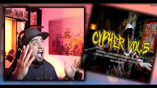 🔥CYPHER VOL 5🔥 🇪🇸 EL MEJOR CYPHER DEL AñO [upl. by Ayidah]