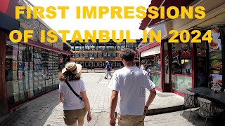 Our first Impressions of Istanbul in 2024 Galata Port and Taksim  Made with Clipchamp [upl. by Attwood]