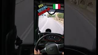 POV Driving Scania V8 530S  Italia povdriving scaniav8 trucklife [upl. by Oinimreh]