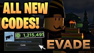 NEW ALL WORKING CODES FOR EVADE IN SEPTEMBER 2024 ROBLOX EVADE CODES [upl. by Nahttam401]