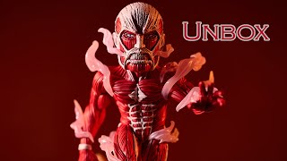 Colossal Titan  Bertholdt Hoover  Attack on Titan  Warhead Studio [upl. by Gavan]