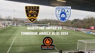 NEW YEARS DAY MISERY  Maidstone United 20 Tonbridge Angels 01012024 [upl. by Abrams]