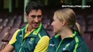 Lobe Bond ♥ Mitchell starc ♥ healy [upl. by Inait]