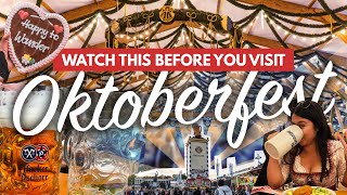 MUNICH OKTOBERFEST GUIDE FOR 1ST TIMERS  50 Oktoberfest Tips amp MustKnows  What NOT to Do [upl. by Neemsaj]