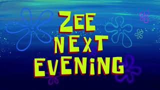 Zee Next Evening  SpongeBob Time Card 178 [upl. by Amiaj]