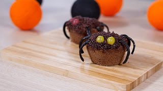 Halloween  Muffins araignées [upl. by Dagnah]