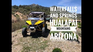 Natural Springs 💦and Waterfalls Hualapai Mountains Arizona🌲 [upl. by Elleina]