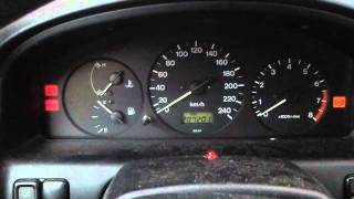 Mazda 323F BA 15 Z5DE 20 Celsius cold start [upl. by Lleuqar]