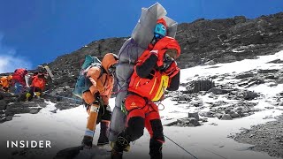 How A Nepali Sherpa Rescued A Climber From Everest Death Zone  Insider News [upl. by Fabiola]