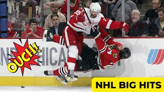 This is INSANE  NHL Big HITS [upl. by Lidaa256]