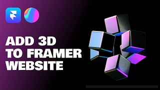 How to Add 3D to your Framer Website using Spline Framer 3D Web Design Tutorial [upl. by Aicercal]