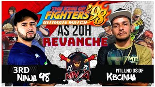 revanche  NINJA 98 🆚KBECINHA KOF98UM retrogames streetfighter kof2002 [upl. by Colpin758]