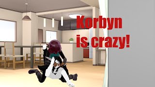 Creepy pasta MMD Korbyn is crazy [upl. by Orelia]