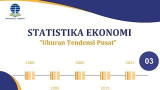 3 TUTON UT STATISTIKA EKONOMI ESPA 4123 UKURAN TENDENSI PUSAT [upl. by Airdua]