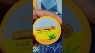 Meglow nourishing aloevera gel facecream beauty aloevera health [upl. by Anerehs]