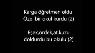 Hayvanlar Okulu Lyrics  Çocuk Şarkısı [upl. by Curson]