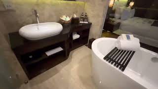 Bali The Seminyak Beach Resort amp Spa  Beach room  room 3205  room tour [upl. by Lester]