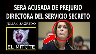 PARA QUE NO SE LE OLVIDE  DIRECTORA DEL SERVICIO SECRETO SE HUNDE LA ACUSARÁN DE MENTIR Y ENCUBRIR [upl. by Alida712]