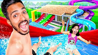 I Built a Waterpark In My House [upl. by Sitra]