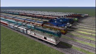 Loco complain in Indian train SIM [upl. by Lenrad]