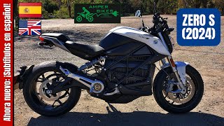 Electric Motorcycle ZERO S 2024  Test Ride and Review  VLOG 423 [upl. by Kolk]