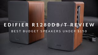 Edifier R1280DB Review  Best Speakers for Vinyl Under 150 [upl. by Backler518]