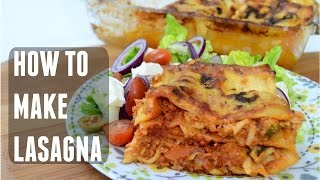 How to cook Lasagna Lasagne  Indian Cooking Recipes  Cook with Anisa [upl. by Silvain]